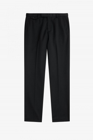 Fred Perry Archive Tailored Trousers Bukser Herre Svarte | NOCVG10162