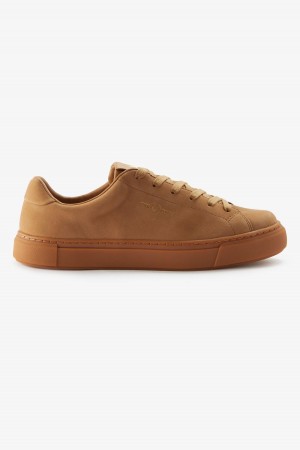 Fred Perry B71 Sko Herre Kopper Gull | ENOHC55196