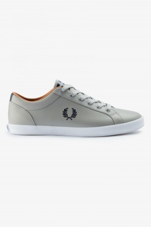 Fred Perry Baseline Sko Herre Marineblå | XNOGW91222