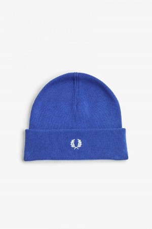 Fred Perry Classic Beanie Accessories Marineblå | NODYB50720