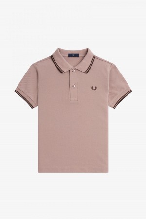 Fred Perry Kids Twin Tipped Barn Accessories Mørke Rosa | QNOWA97065