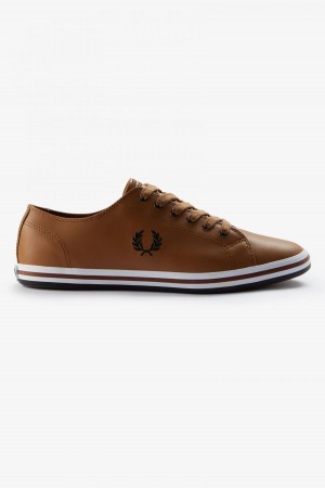 Fred Perry Kingston Sko Herre Mørke Svarte | UNOTG14744