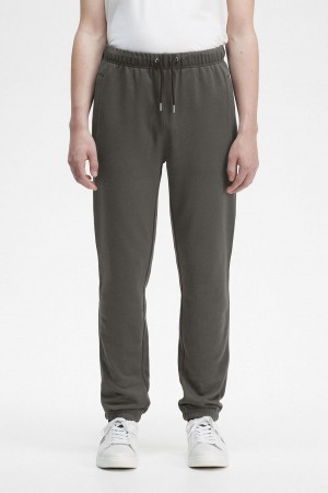 Fred Perry Loopback Sweatpants Bukser Herre Grønn | NOJZR59111