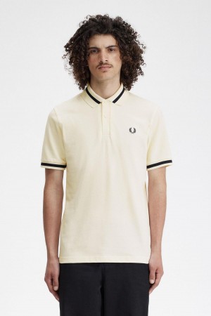 Fred Perry M2 Polo T Skjorte Herre Svarte | NOJKU10267