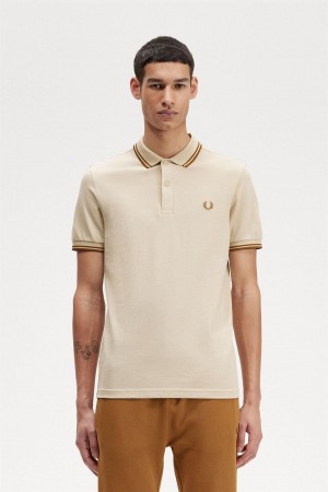 Fred Perry M3600 Polo T Skjorte Herre Mørke Mørke | NOICD40260