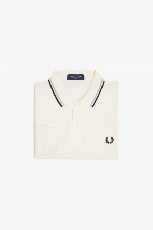 Fred Perry M3636 Fred Perry Shirt Herre Svarte | FNOUI11200