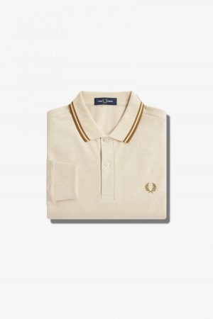 Fred Perry M3636 Fred Perry Shirt Herre Mørke Mørke | GNOUC30872