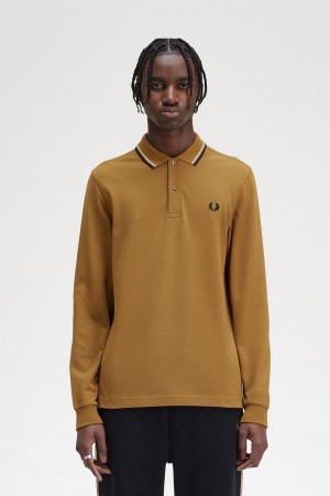 Fred Perry M3636 Polo T Skjorte Herre Mørke Svarte | NOCIF28757