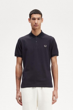 Fred Perry M3 Polo T Skjorte Herre Marineblå Lyse | NONZX28132