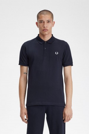 Fred Perry M3 Polo T Skjorte Herre Marineblå | NOIIZ47666