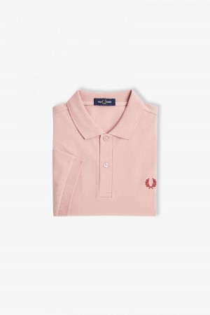 Fred Perry M6000 Fred Perry Shirt Herre Rosa Rosa | NOEGJ53903