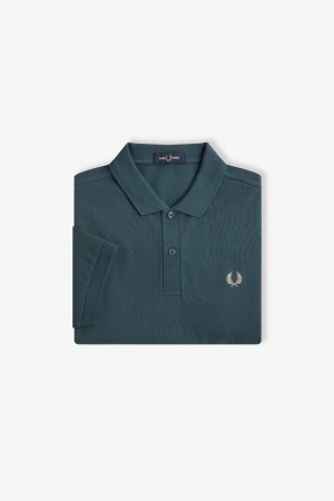 Fred Perry M6000 Fred Perry Shirt Herre Blå Lyse | NOXMI26577