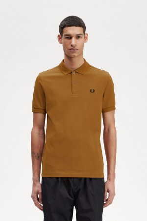 Fred Perry M6000 Polo T Skjorte Herre Mørke Svarte | ZNONQ17747