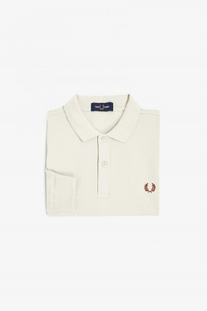 Fred Perry M6006 Fred Perry Shirt Herre Brune | UNOND20998