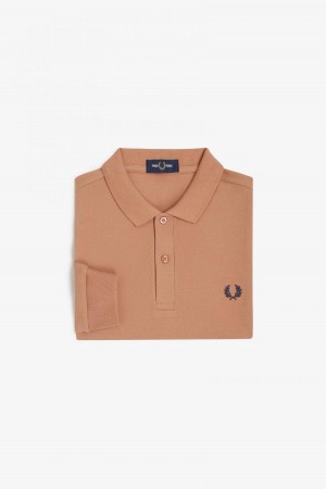 Fred Perry M6006 Fred Perry Shirt Herre Lyse | LNOTR99839