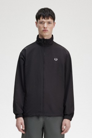 Fred Perry Woven Track Frakker Herre Svarte | LNOTR74546