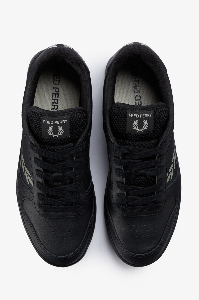 Fred Perry B300 Sko Herre Svarte | NOCIF57308