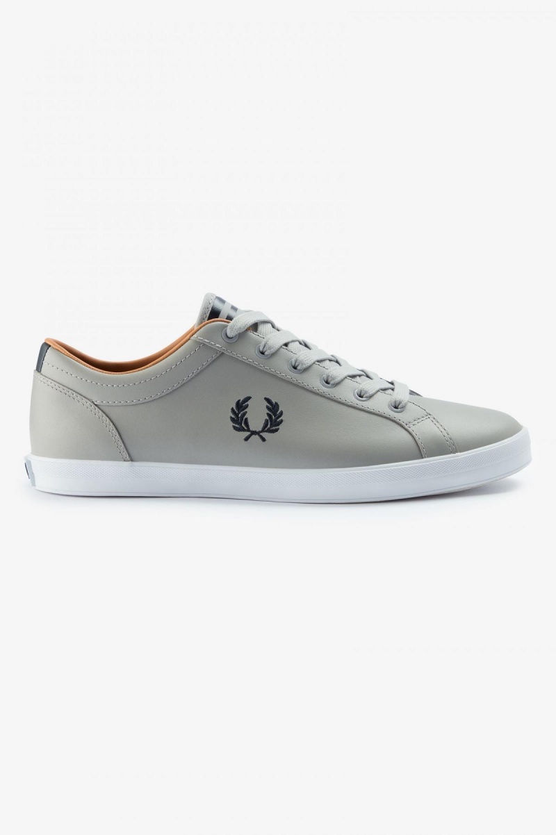 Fred Perry Baseline Sko Herre Marineblå | XNOGW91222