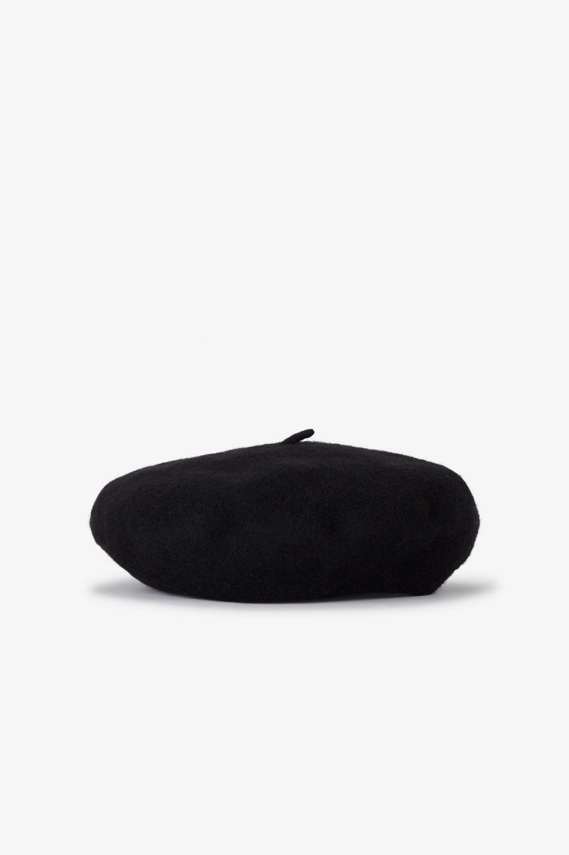 Fred Perry Beret Hatt Accessories Svarte | MNOHR76806