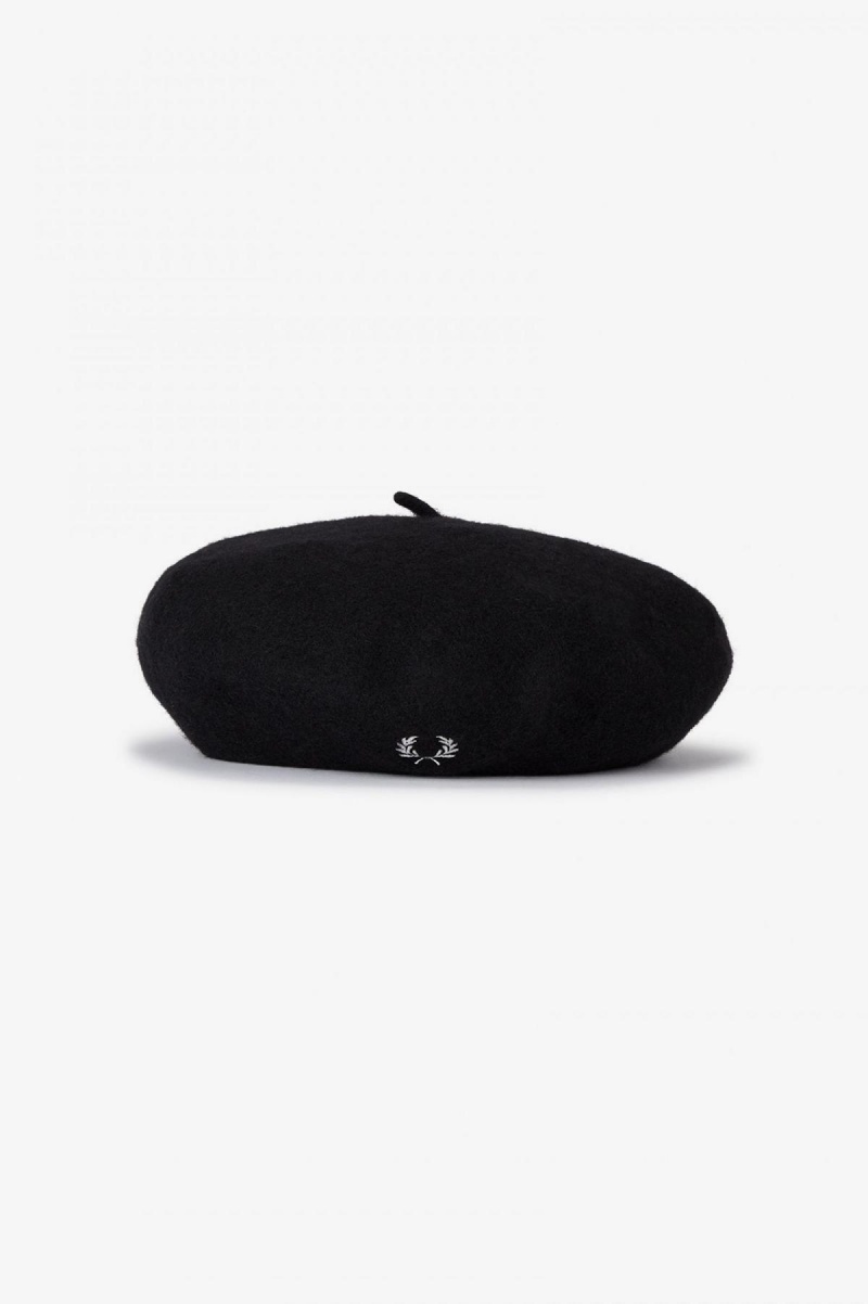 Fred Perry Beret Hatt Accessories Svarte | MNOHR76806