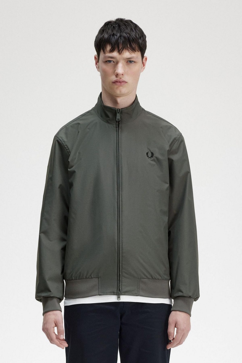 Fred Perry Brentham Frakker Herre Grønn | ENOVG45054