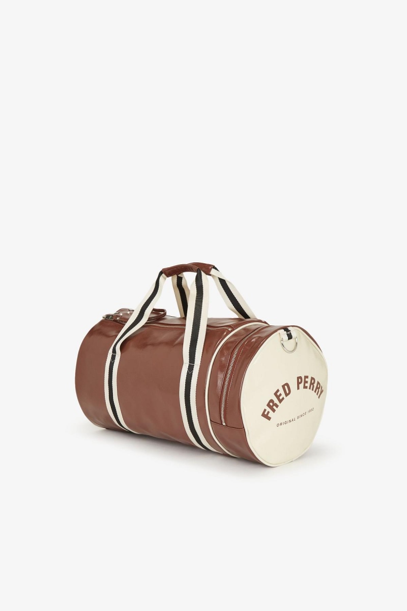 Fred Perry Classic Barrel Veske Accessories Brune | NONEJ94502