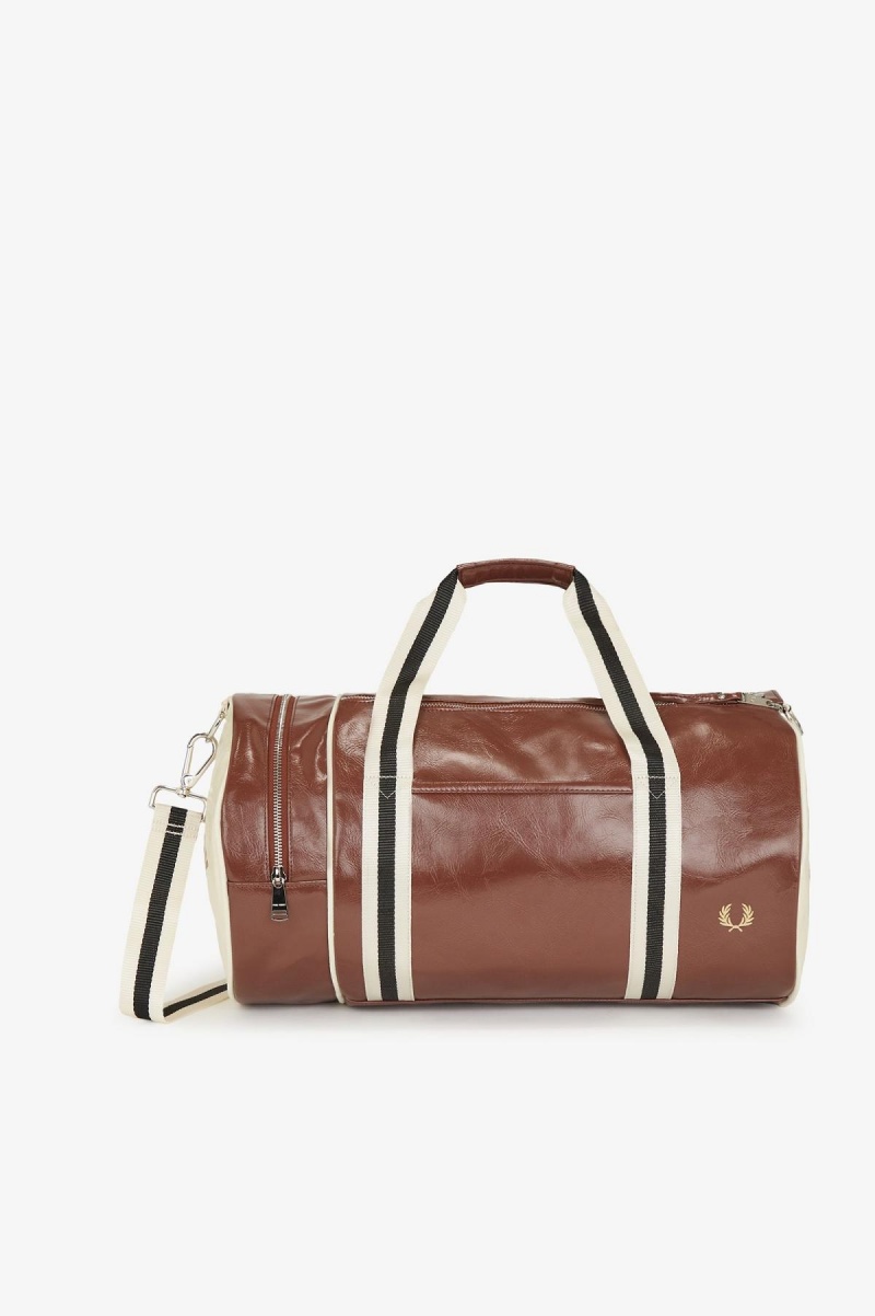 Fred Perry Classic Barrel Veske Accessories Brune | NONEJ94502