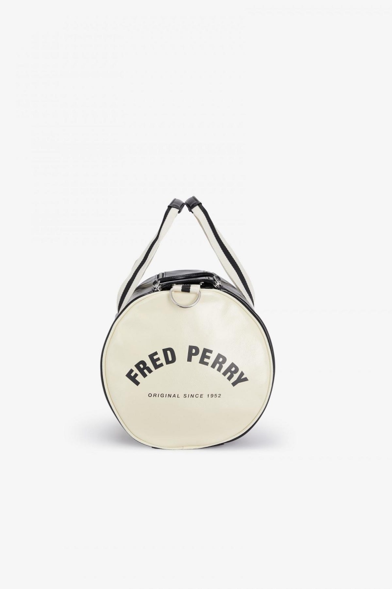 Fred Perry Classic Barrel Veske Accessories Svarte | TNOWZ93387