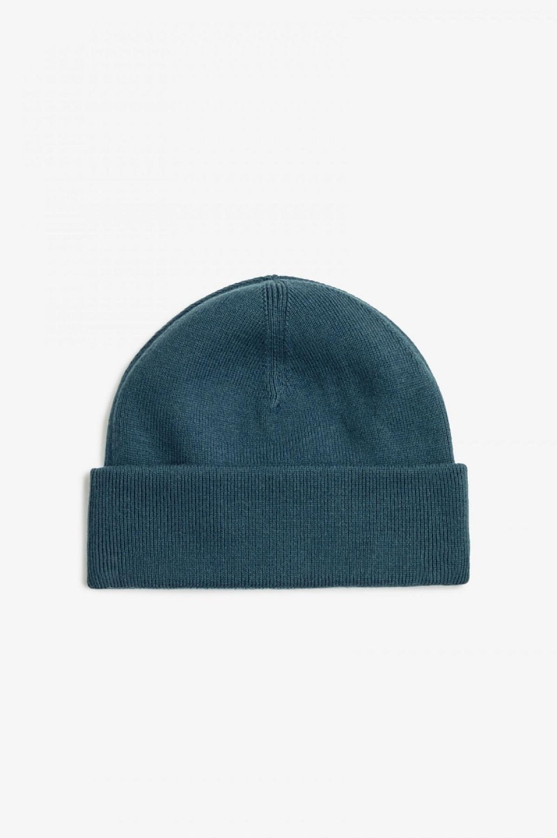 Fred Perry Classic Beanie Accessories Blå Lyse | PNOQX68069