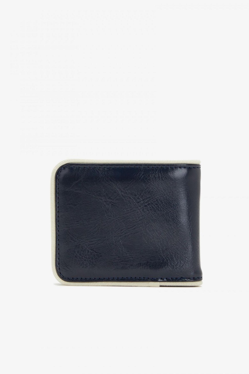 Fred Perry Classic Billfold Lommebok Accessories Marineblå | ZNOMJ51948