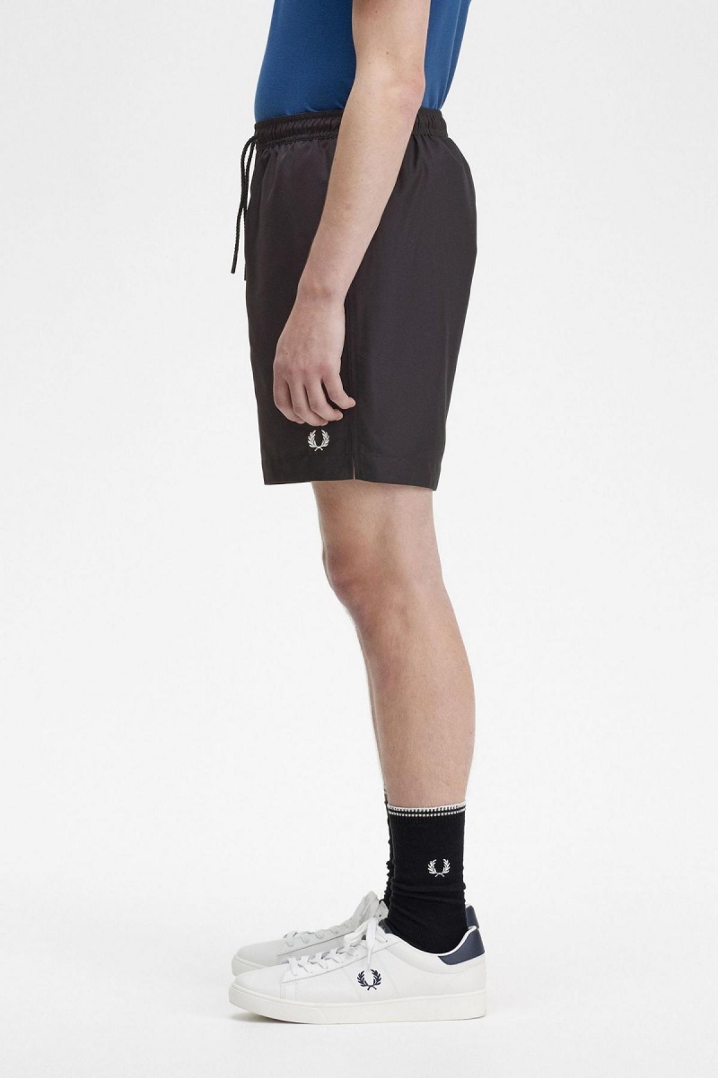 Fred Perry Classic Shorts Herre Svarte | MNOHR48944