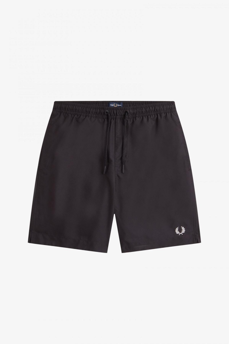 Fred Perry Classic Shorts Herre Svarte | MNOHR48944