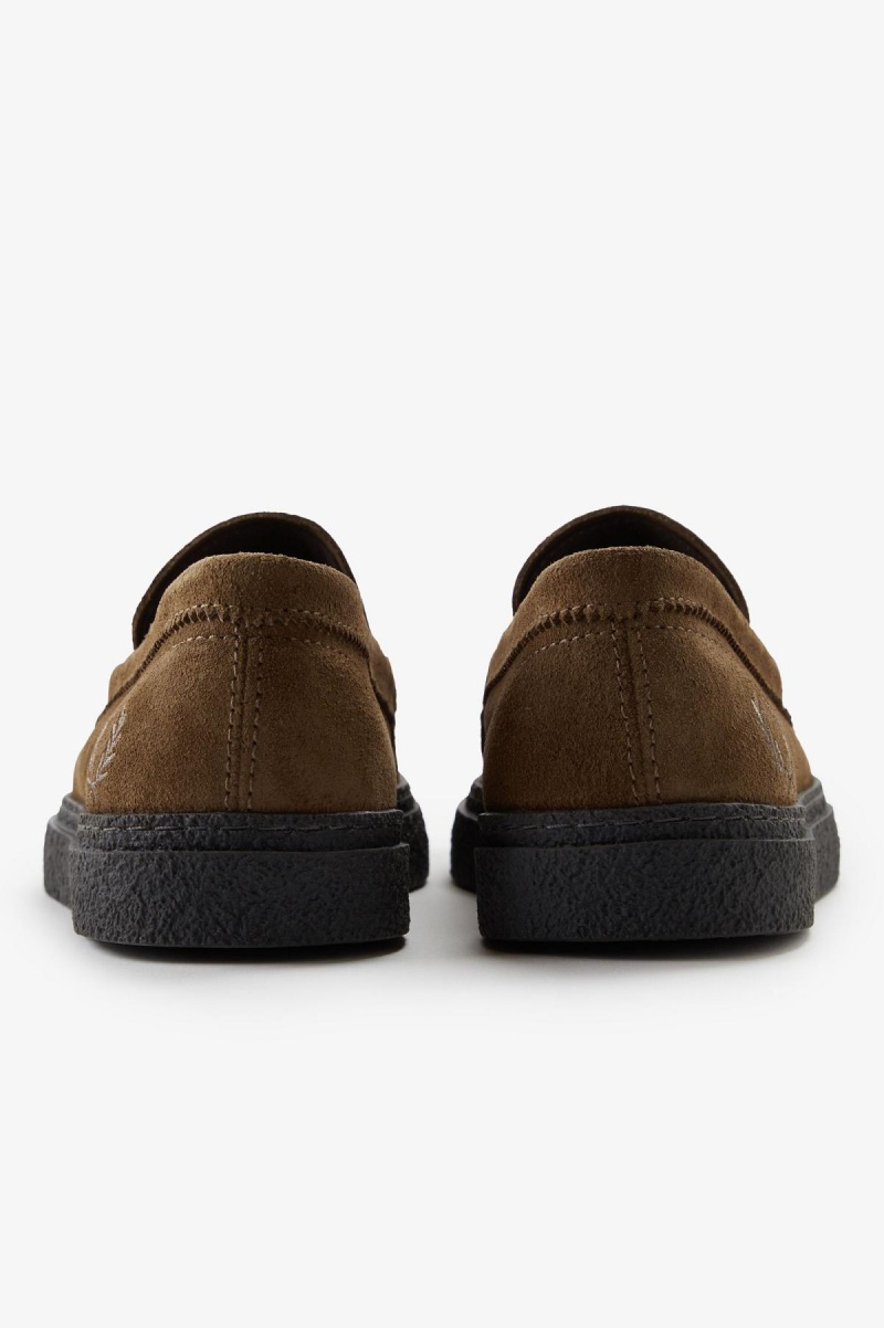 Fred Perry Dawson Loafer Sko Herre Shaded Stone | NOXMI12524