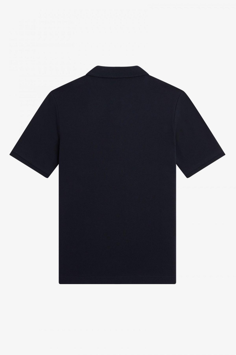 Fred Perry G6000 Fred Perry Shirt Dame Marineblå | UNOND77160