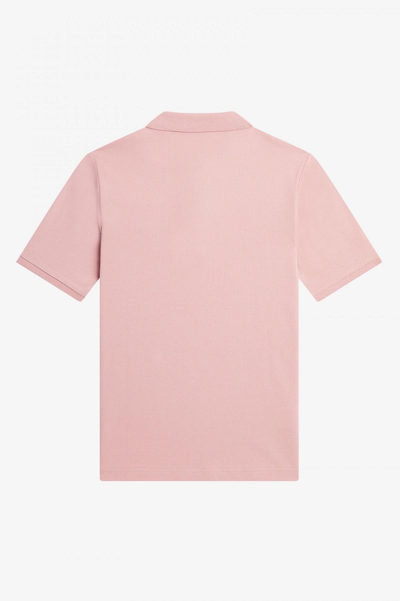 Fred Perry G6000 Fred Perry Shirt Dame Rosa Rosa Svarte | ENOVG22409