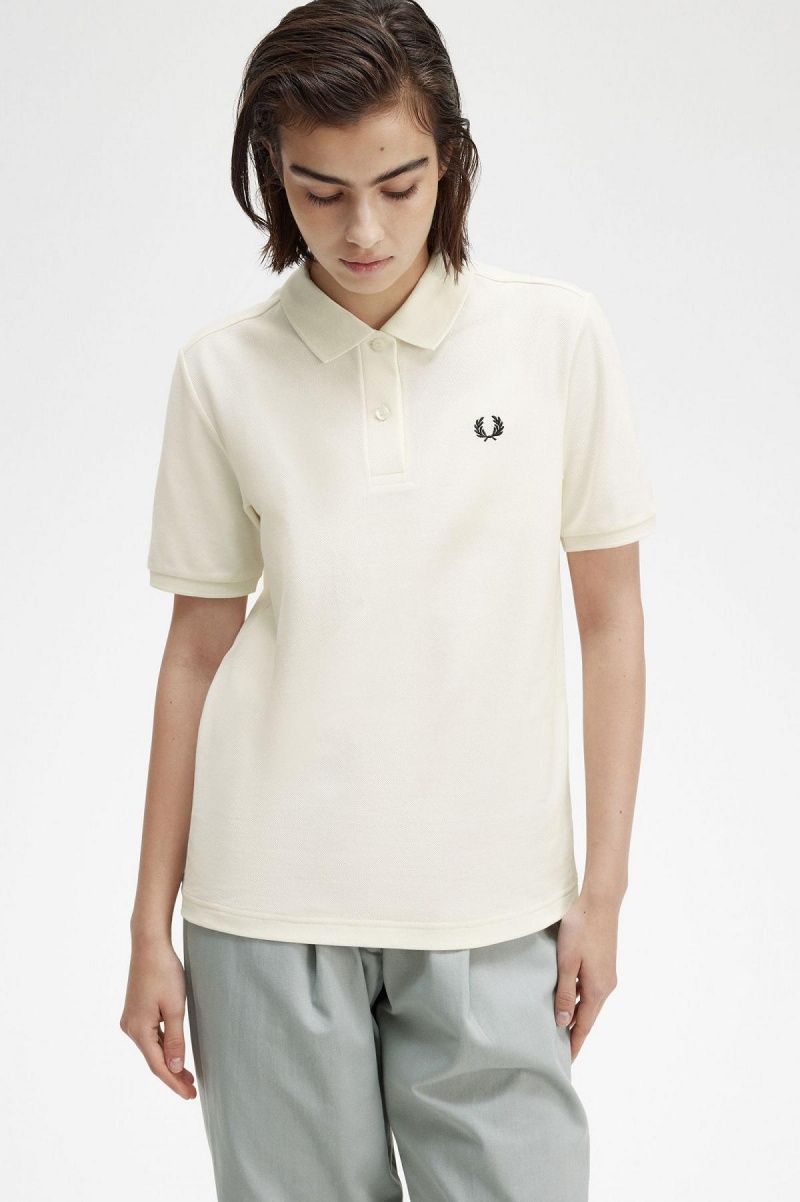 Fred Perry G6000 T-skjorte Dame Svarte | ANOWC40416