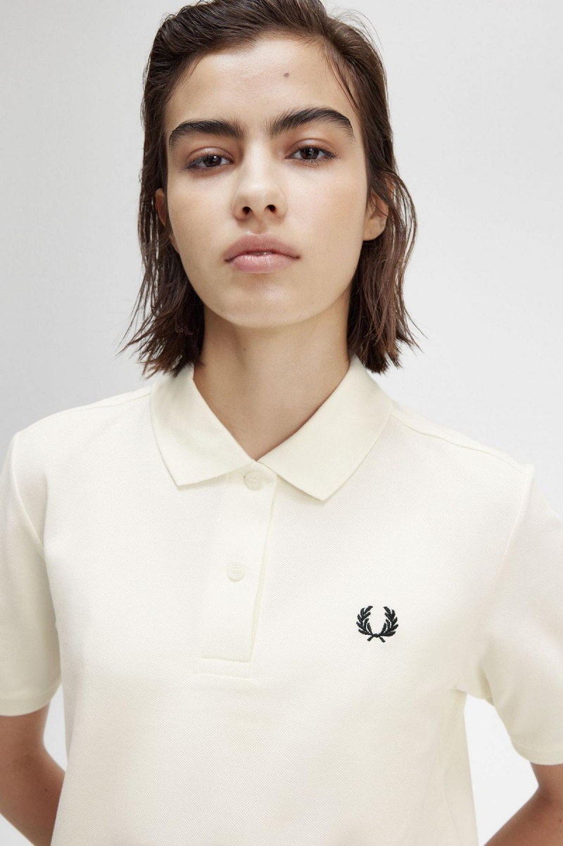 Fred Perry G6000 T-skjorte Dame Svarte | ANOWC40416