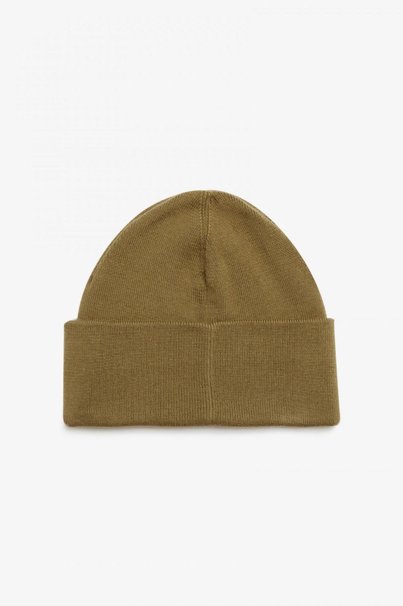 Fred Perry Grafiske Beanie Accessories Shaded Stone | QNOWA69780