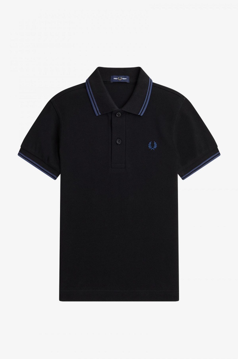 Fred Perry Kids Twin Tipped Barn Accessories Svarte Blå Blå | NONEJ71928