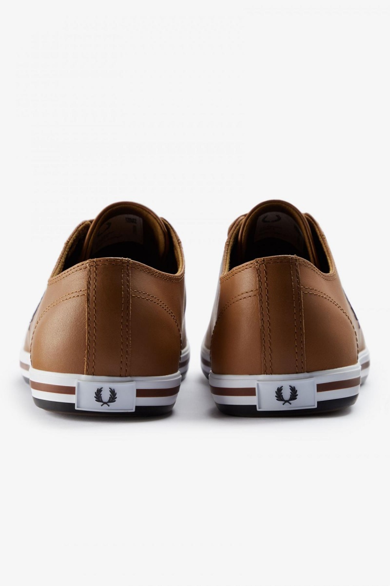 Fred Perry Kingston Sko Herre Mørke Svarte | UNOTG14744