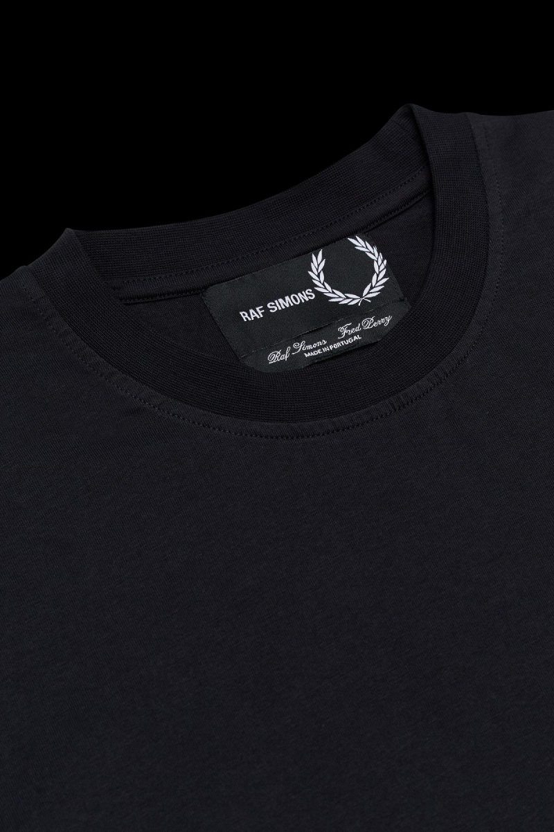 Fred Perry Laurel Wreath Detail T-skjorte Herre Svarte | NODYB82704