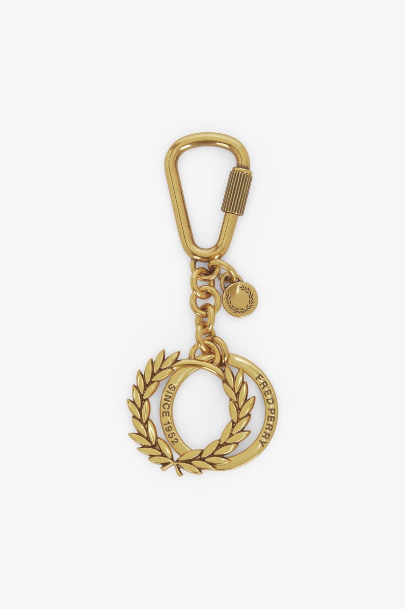 Fred Perry Laurel Wreath Keyring Lifestyle Accessories Gull | XNOBH28129