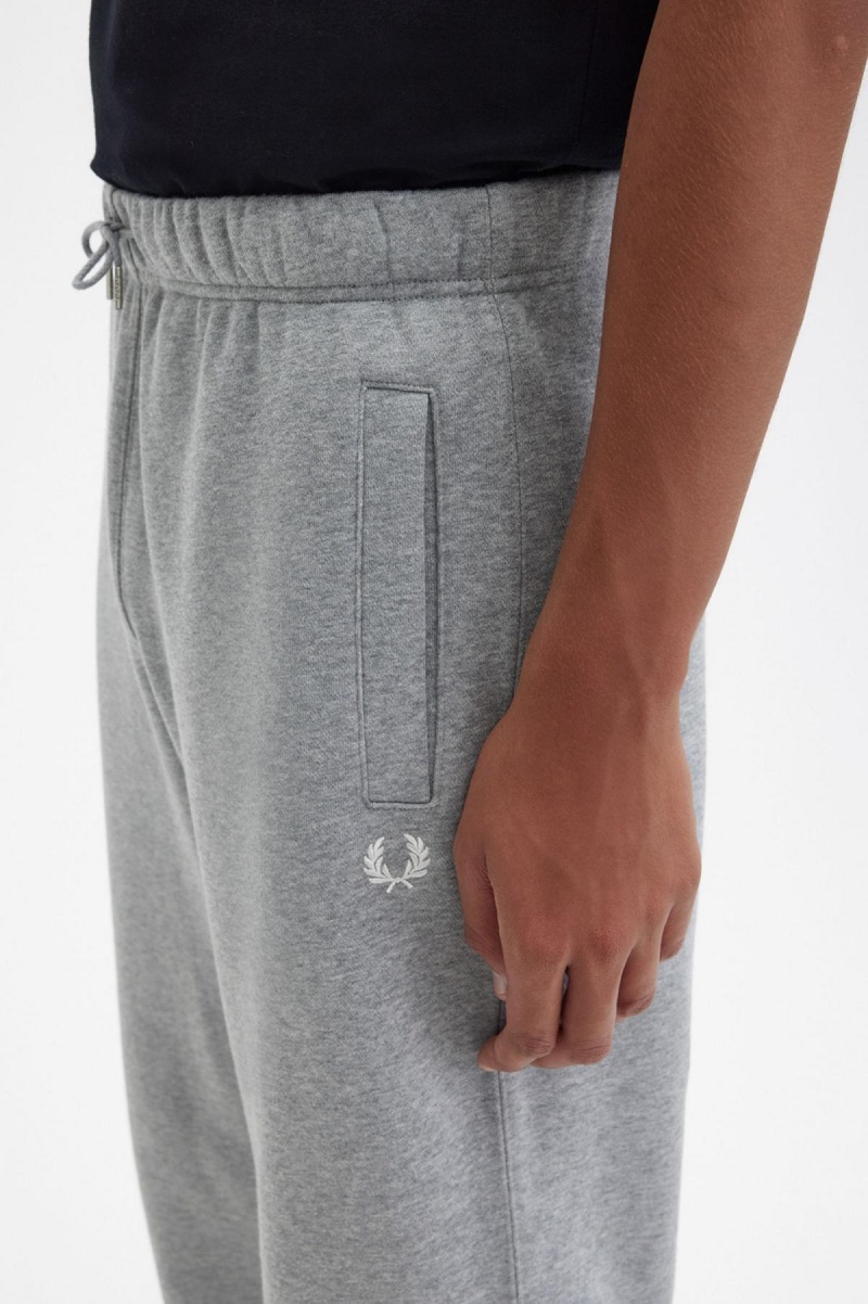 Fred Perry Loopback Sweat Pant Bukser Herre Steel Marl | NONEJ92758