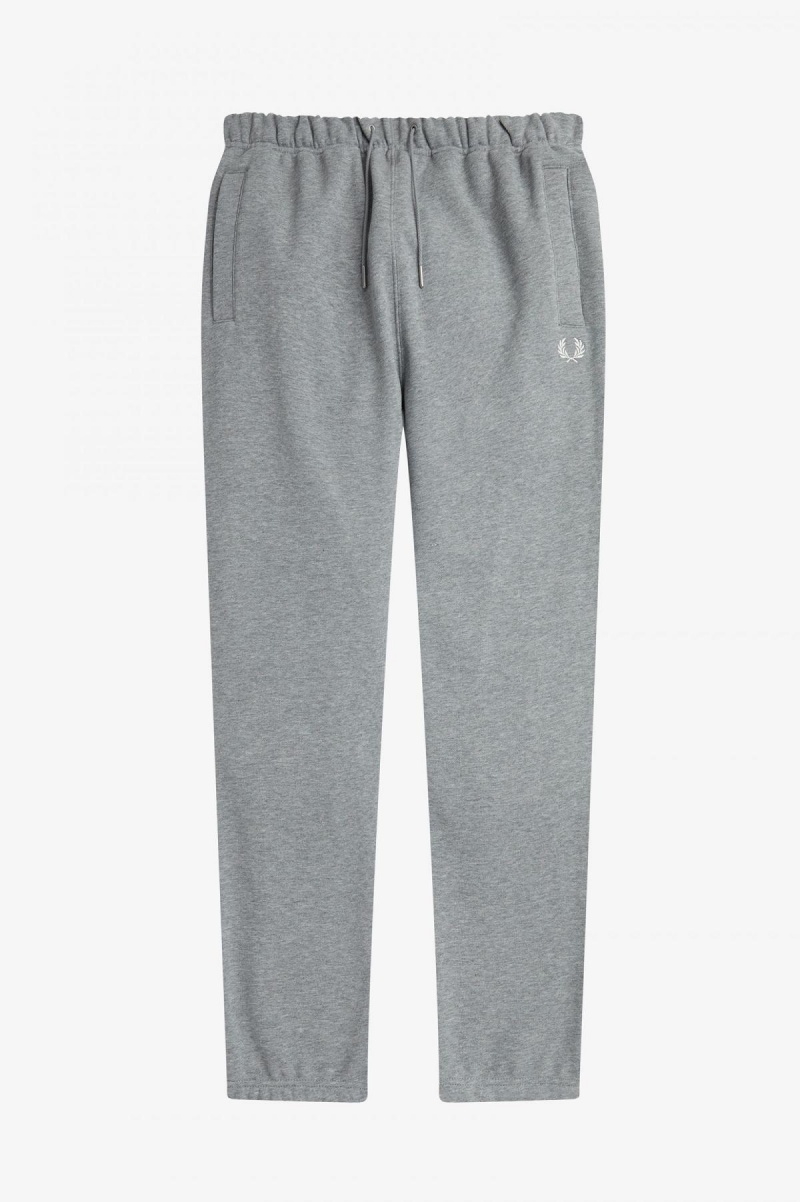 Fred Perry Loopback Sweat Pant Bukser Herre Steel Marl | NONEJ92758