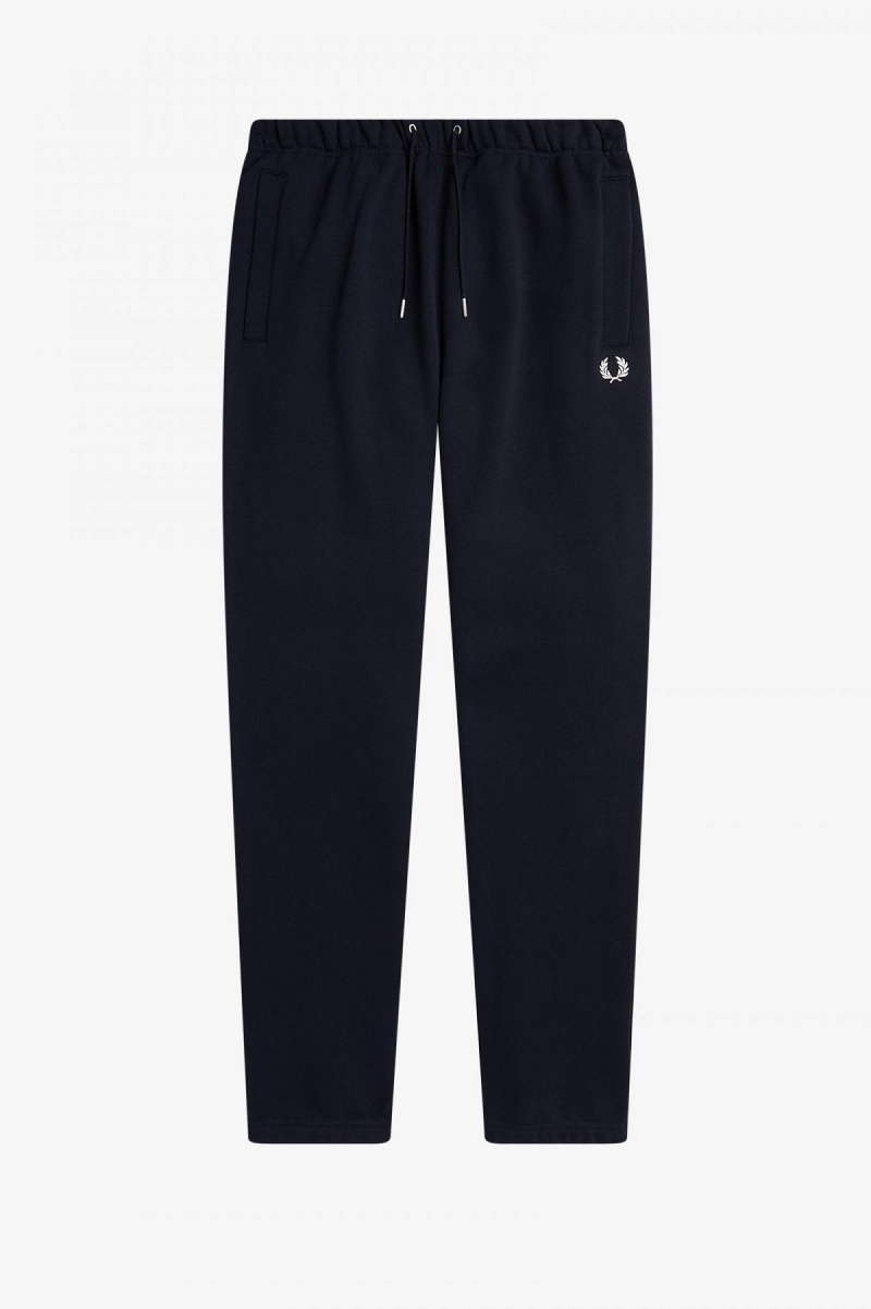 Fred Perry Loopback Sweatpant Bukser Herre Marineblå | MNOHR85785