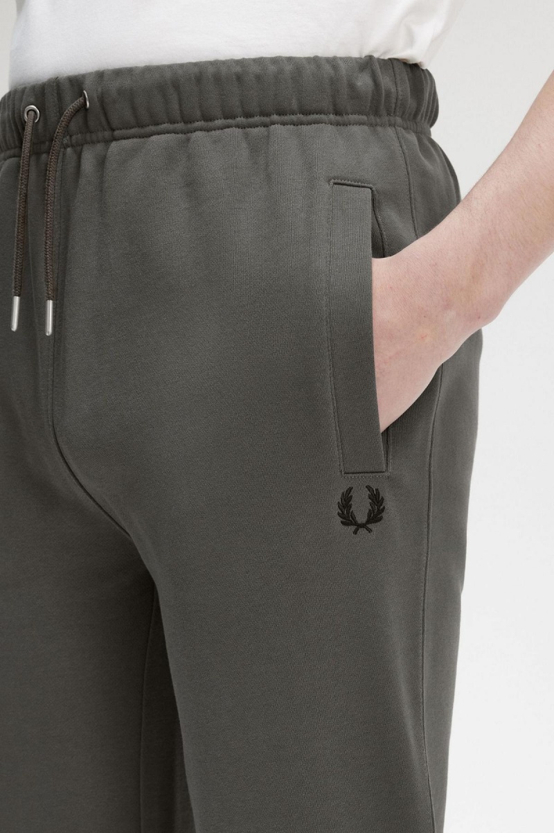 Fred Perry Loopback Sweatpants Bukser Herre Grønn | NOJZR59111