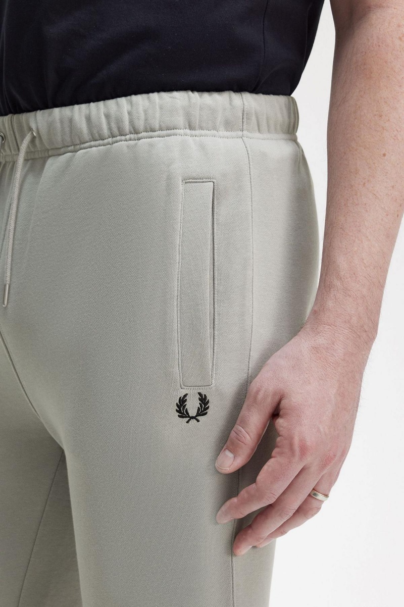 Fred Perry Loopback Sweatpants Bukser Herre Limestone | NOZDE98740