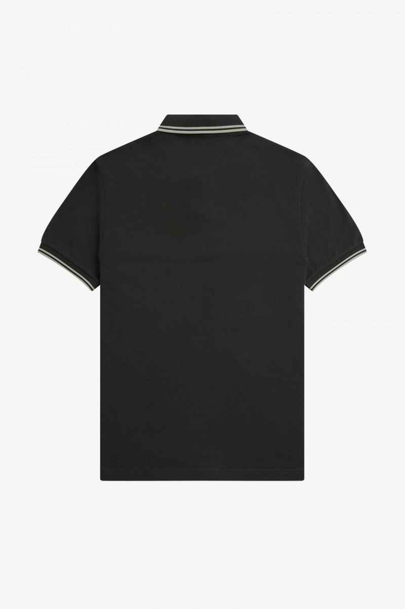 Fred Perry M3600 Fred Perry Shirt Herre Grønn | NOQAV82260