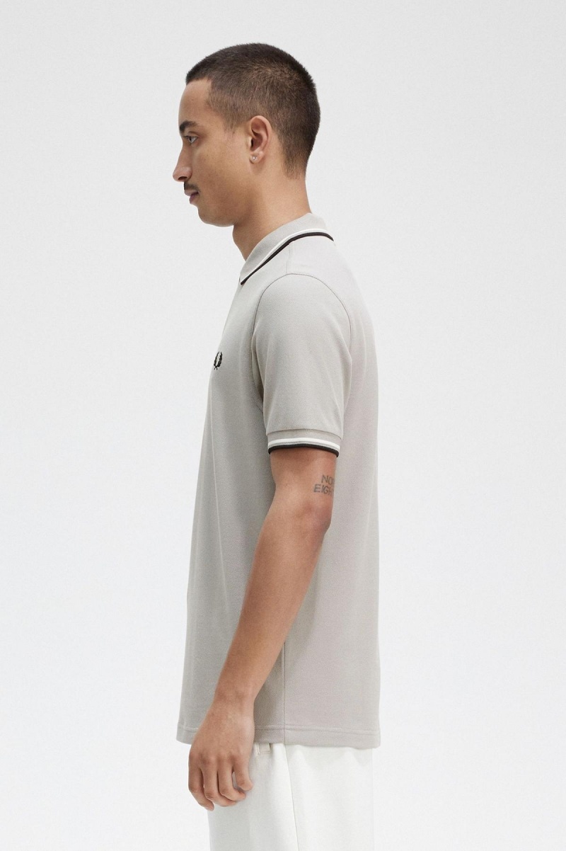 Fred Perry M3600 Fred Perry Shirt Herre Svarte | UNOTG58500