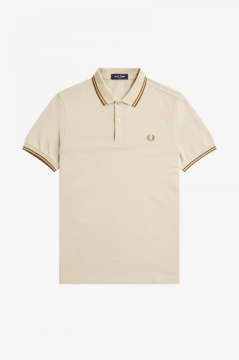 Fred Perry M3600 Fred Perry Shirt Herre Mørke Mørke | NOXBR35299